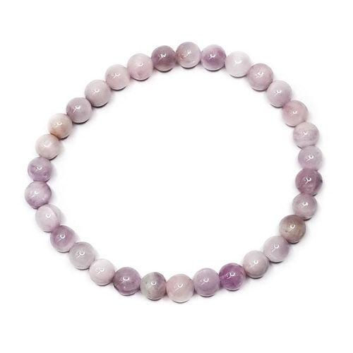 Kunzite 6mm Bracelet Lge & small