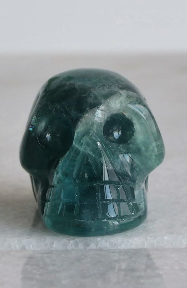 Blue Fluorite Skull