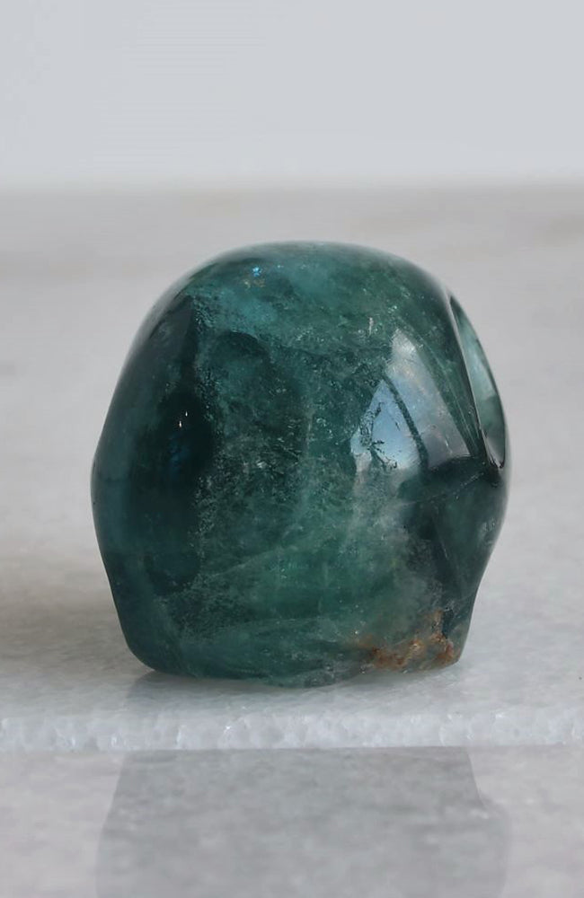 Blue Fluorite Skull