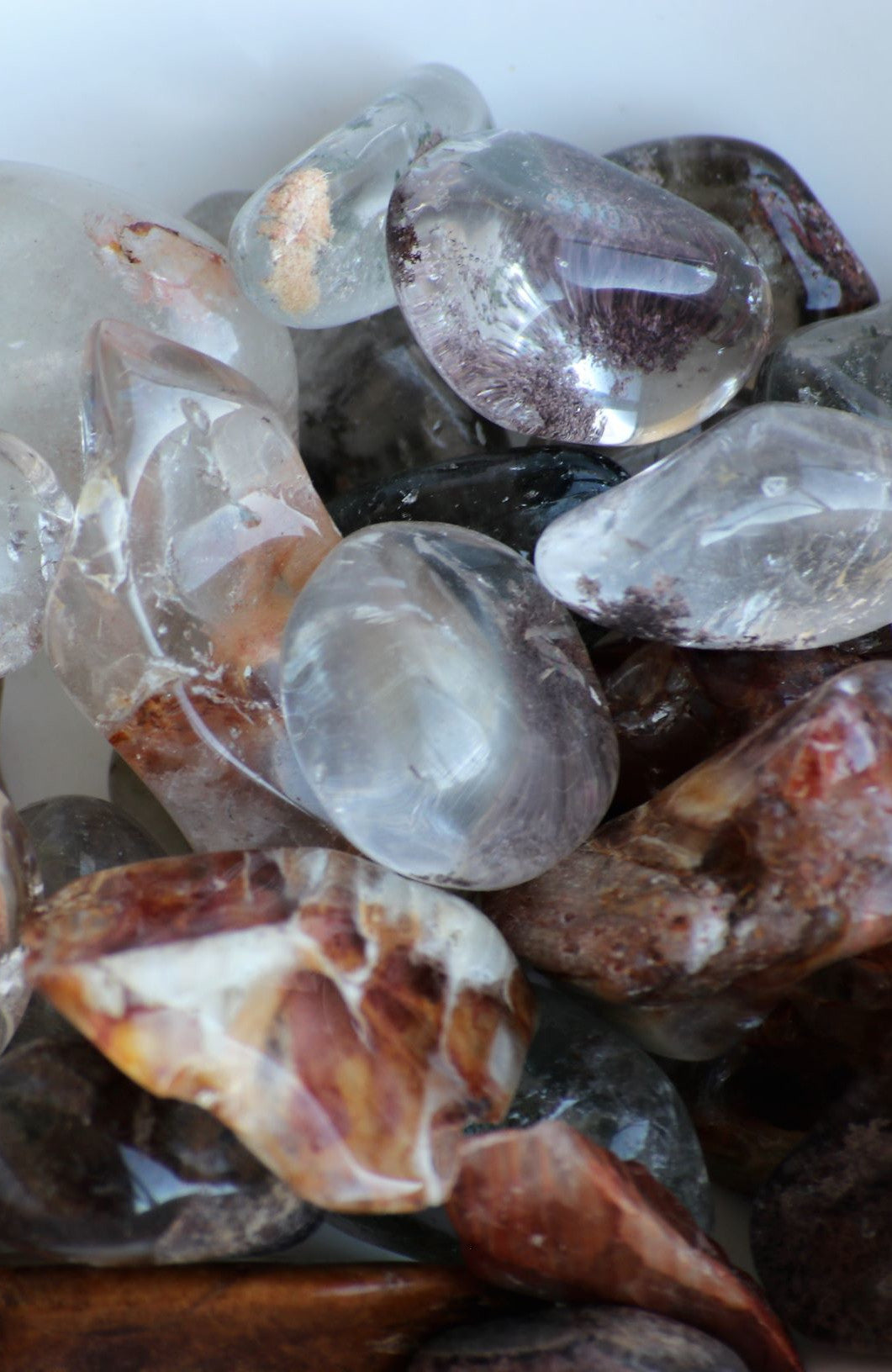 Lodalite Quartz Tumbled Stone