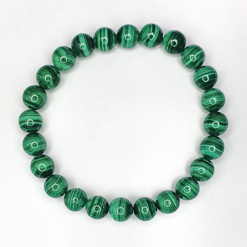 Malachite Bead 8mm Bracelet 441