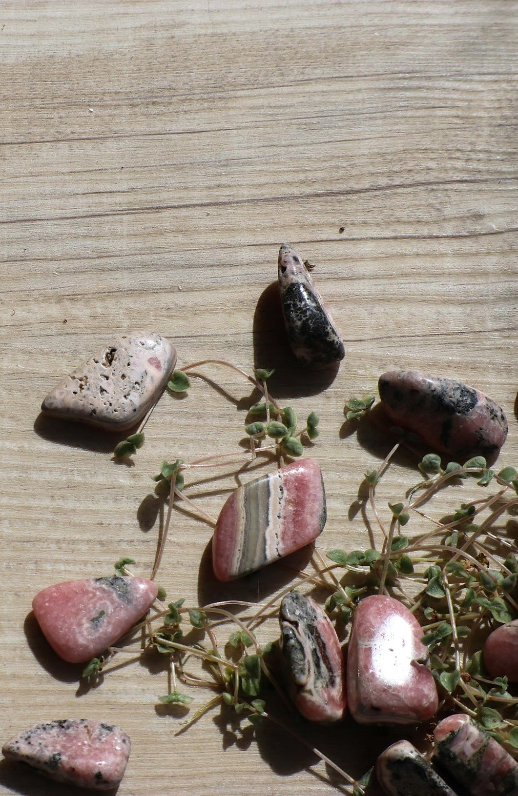Rhodochrosite Tumbled Stone A Grade