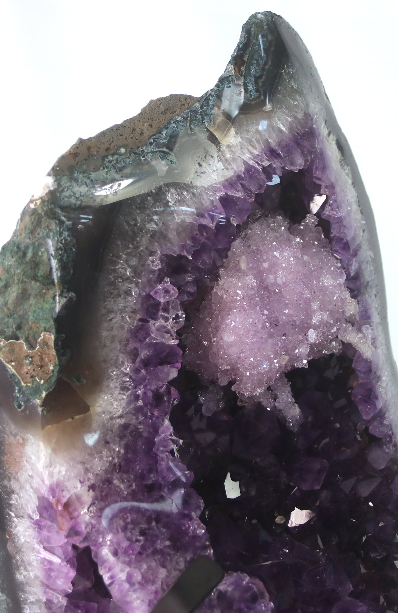 Amethyst Geode (AA Grade) on Stand