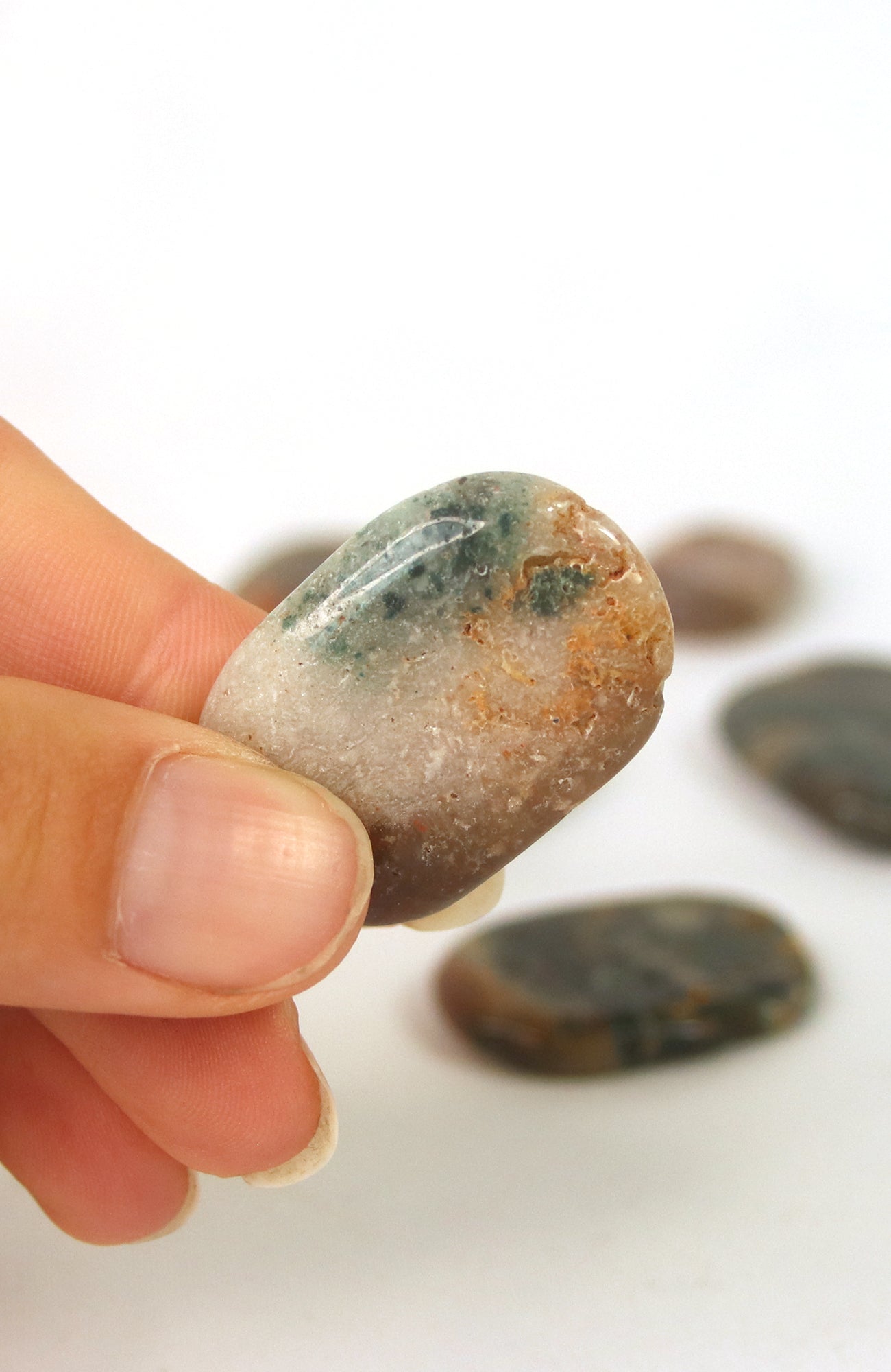 Bahia Jasper Flat Stones