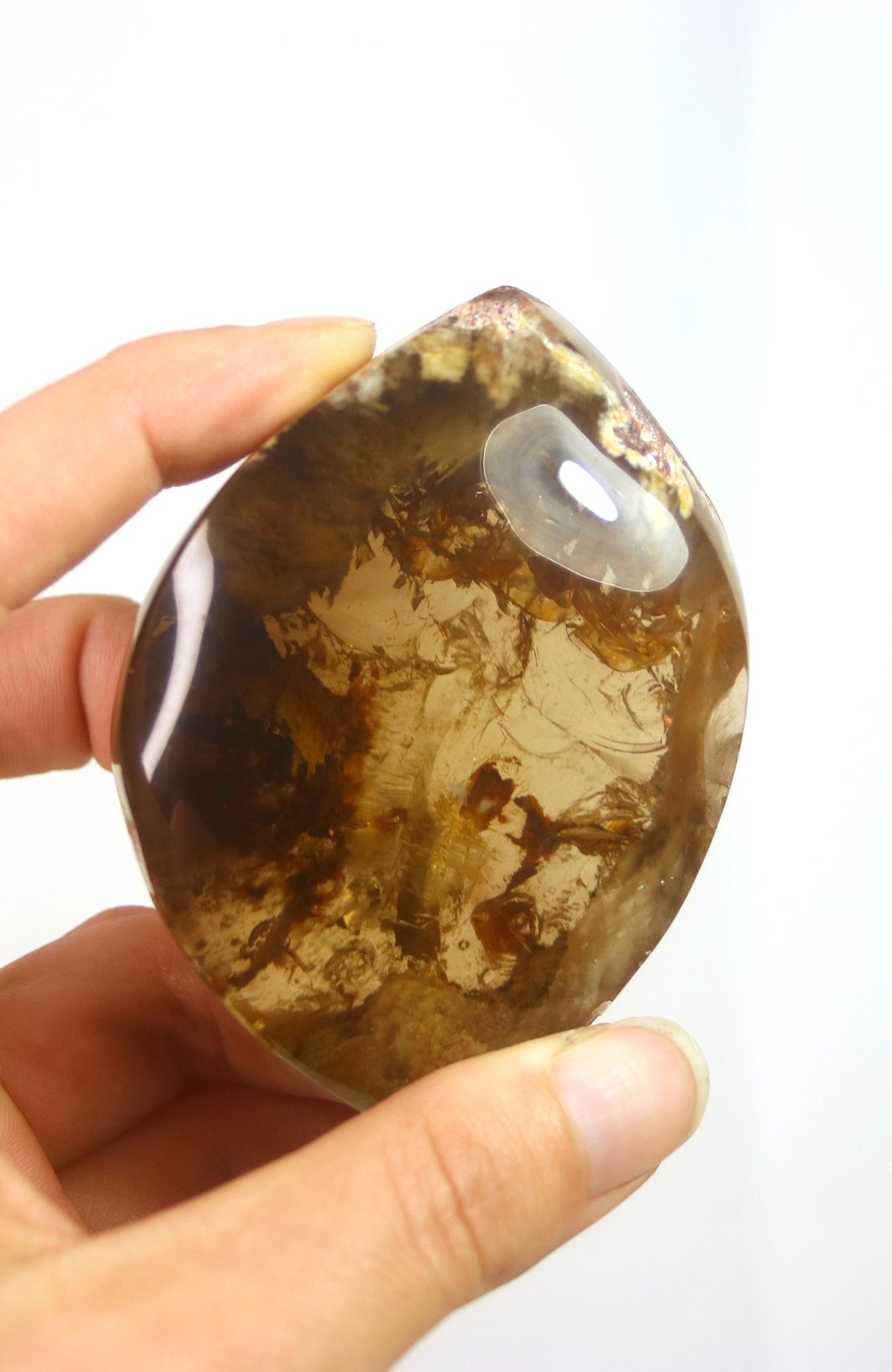Lodalite Quartz Lens