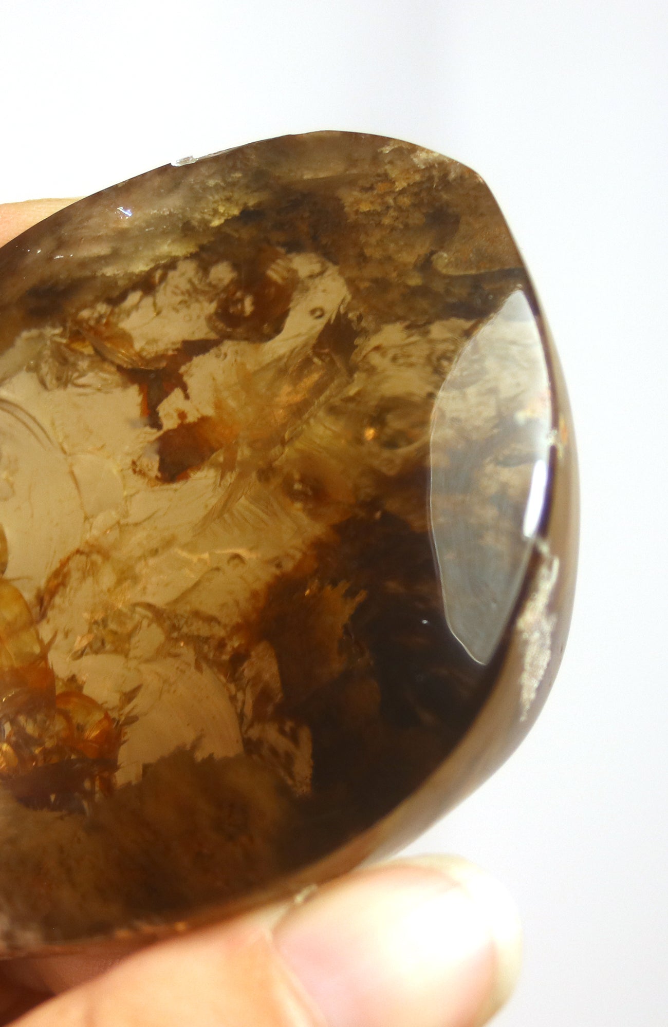 Lodalite Quartz Lens