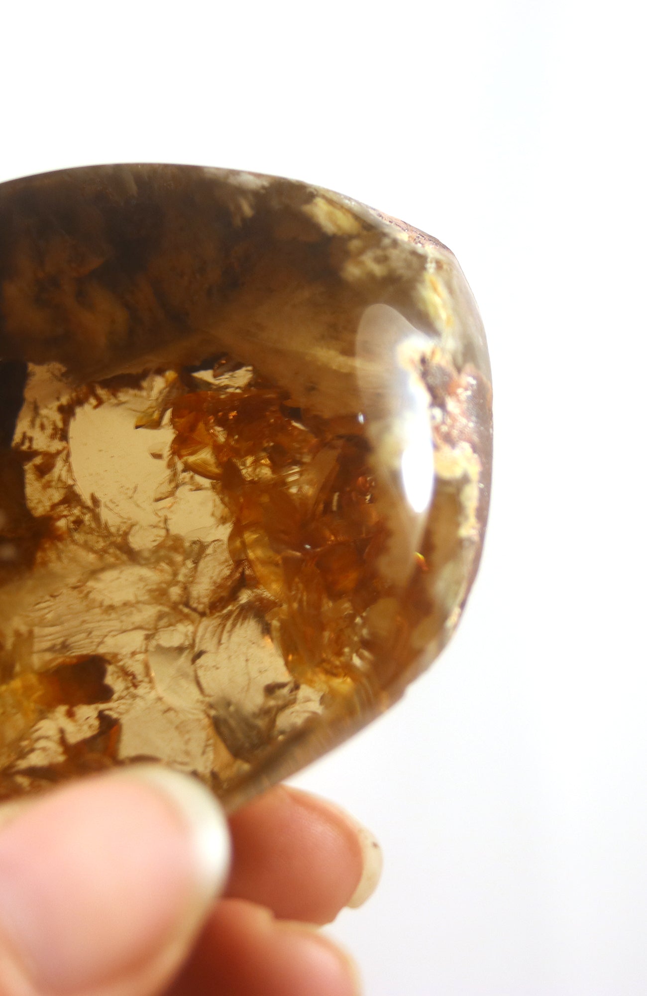 Lodalite Quartz Lens