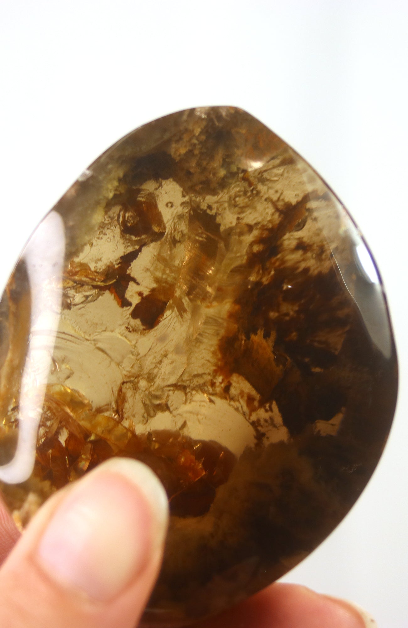 Lodalite Quartz Lens