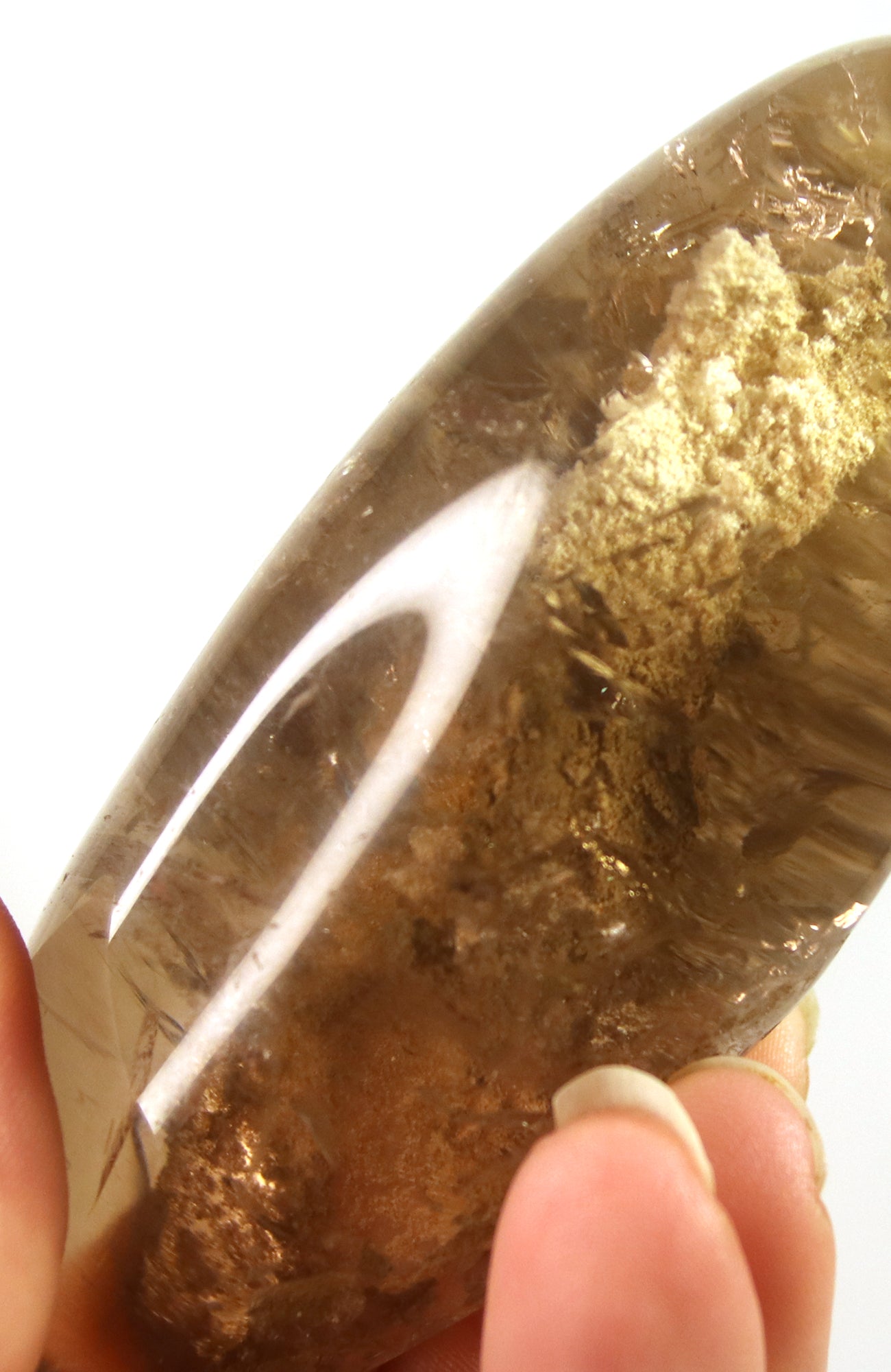 Lodalite Quartz Lens