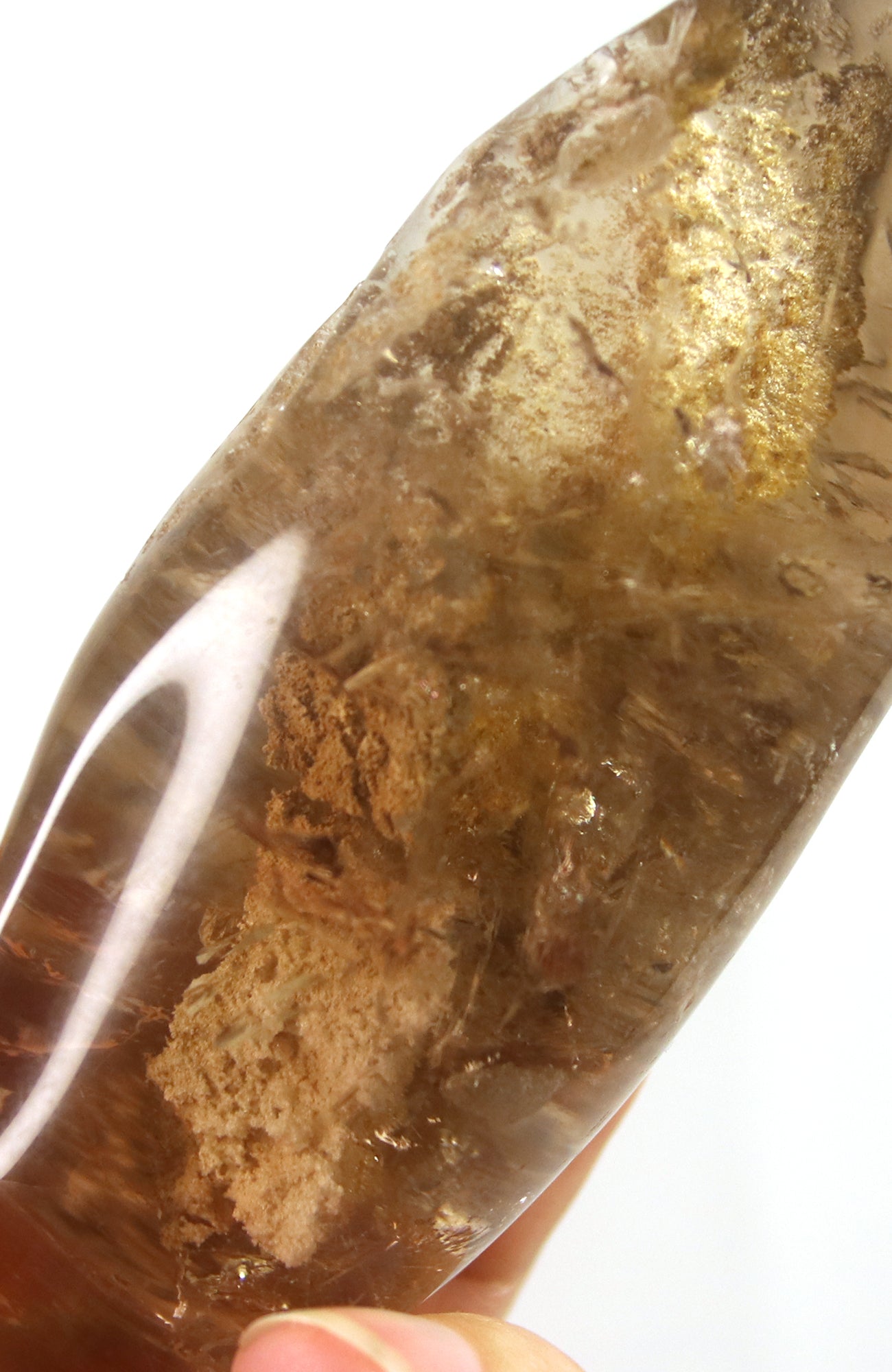 Lodalite Quartz Lens