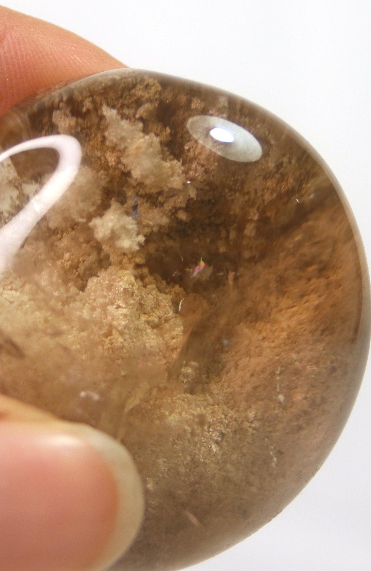 Lodalite Quartz Lens