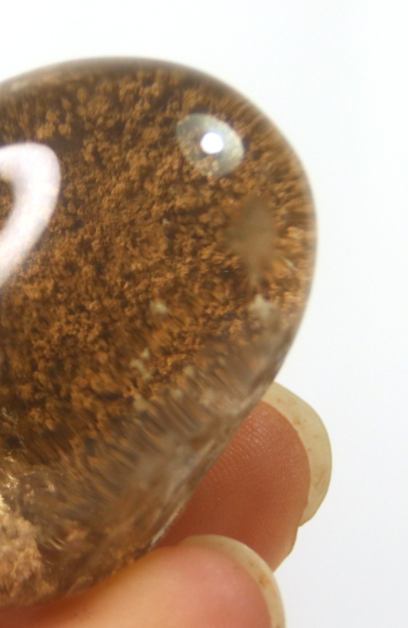 Lodalite Quartz Lens