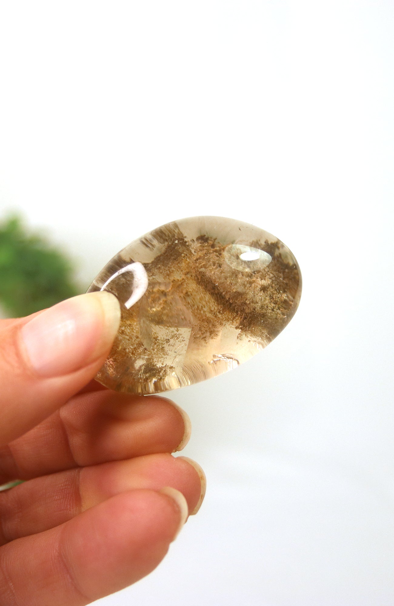 Lodalite Quartz Lens