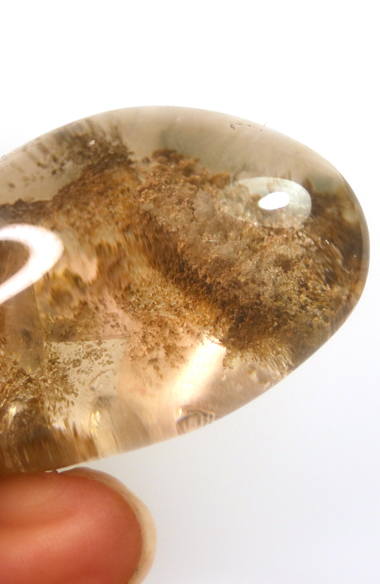 Lodalite Quartz Lens