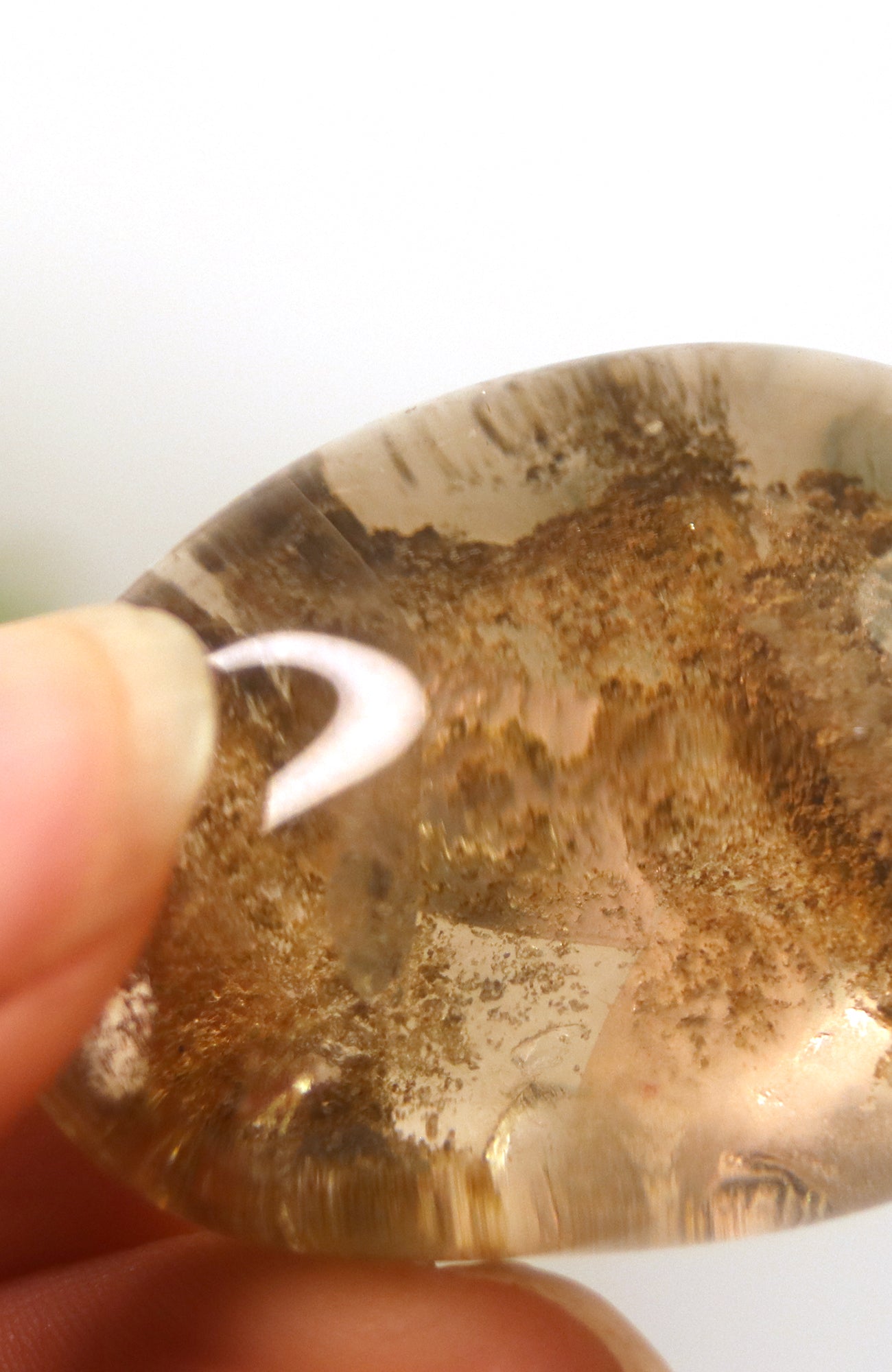 Lodalite Quartz Lens