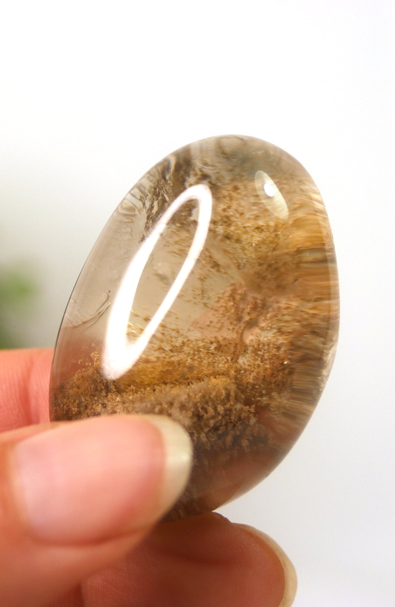 Lodalite Quartz Lens