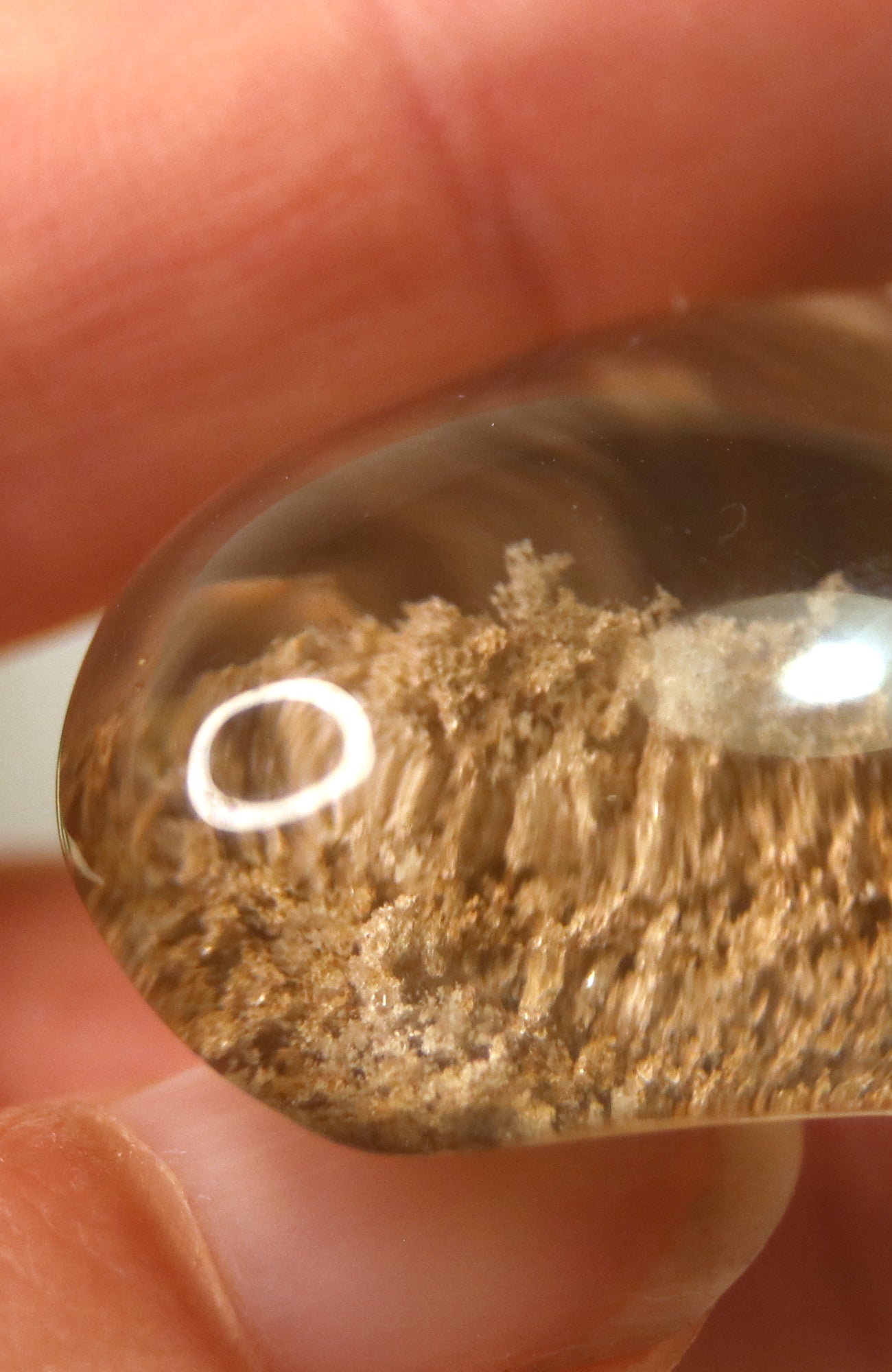 Lodalite Quartz Lens