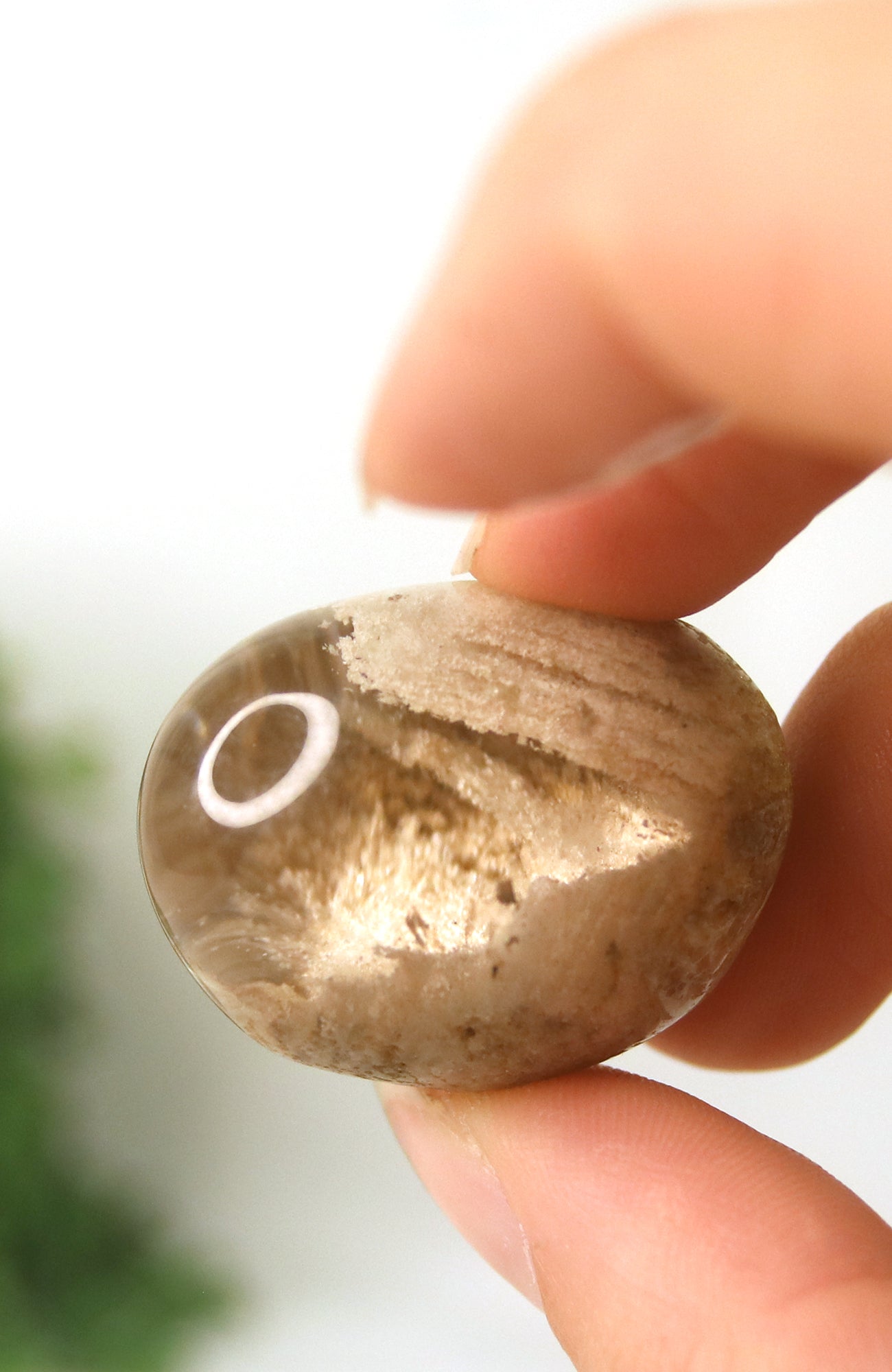 Lodalite Quartz Lens