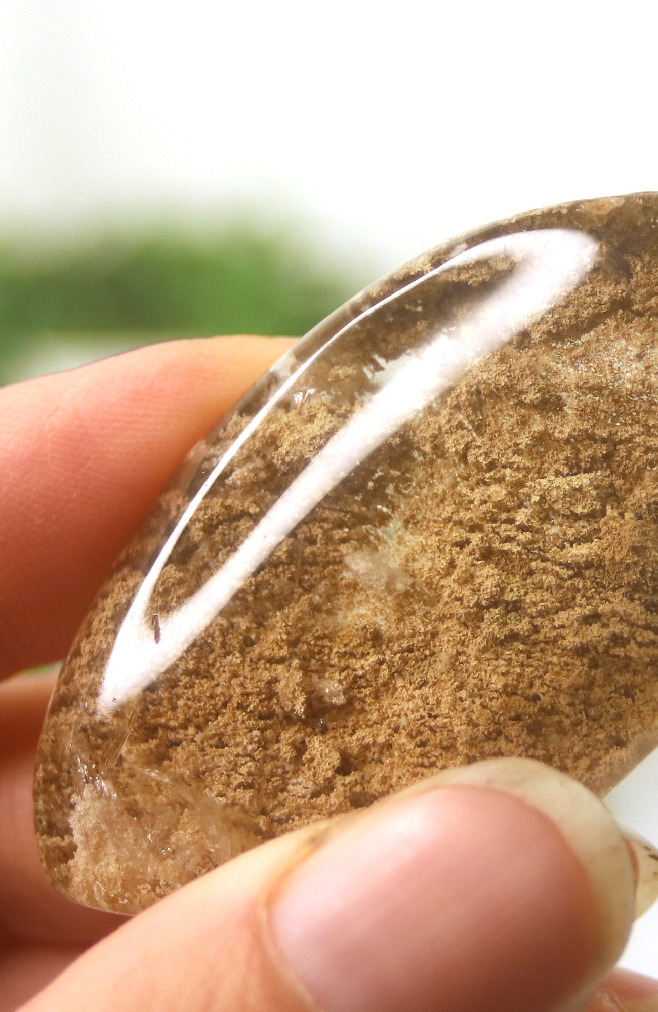 Lodalite Quartz Lens