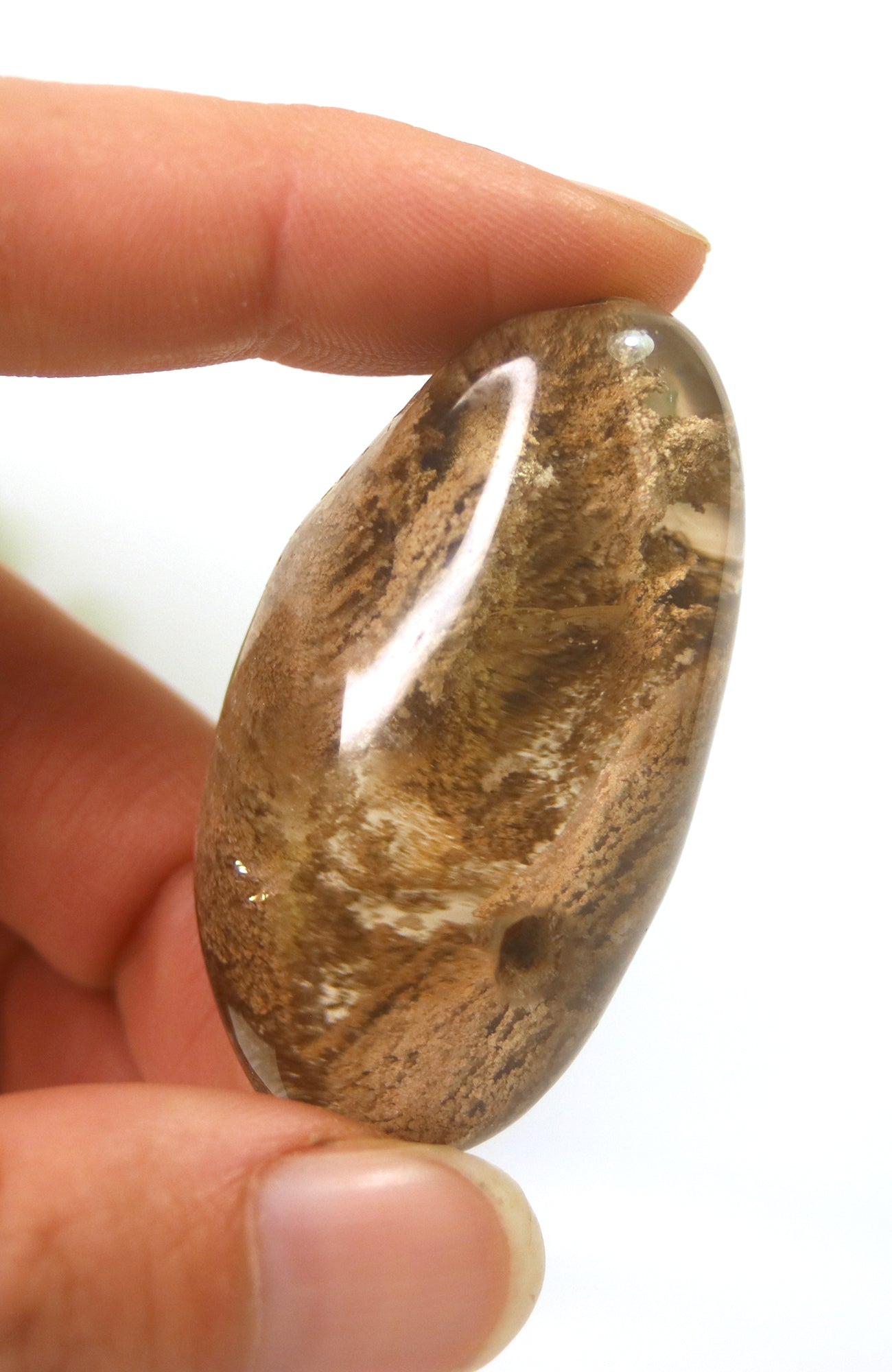 Lodalite Quartz Lens