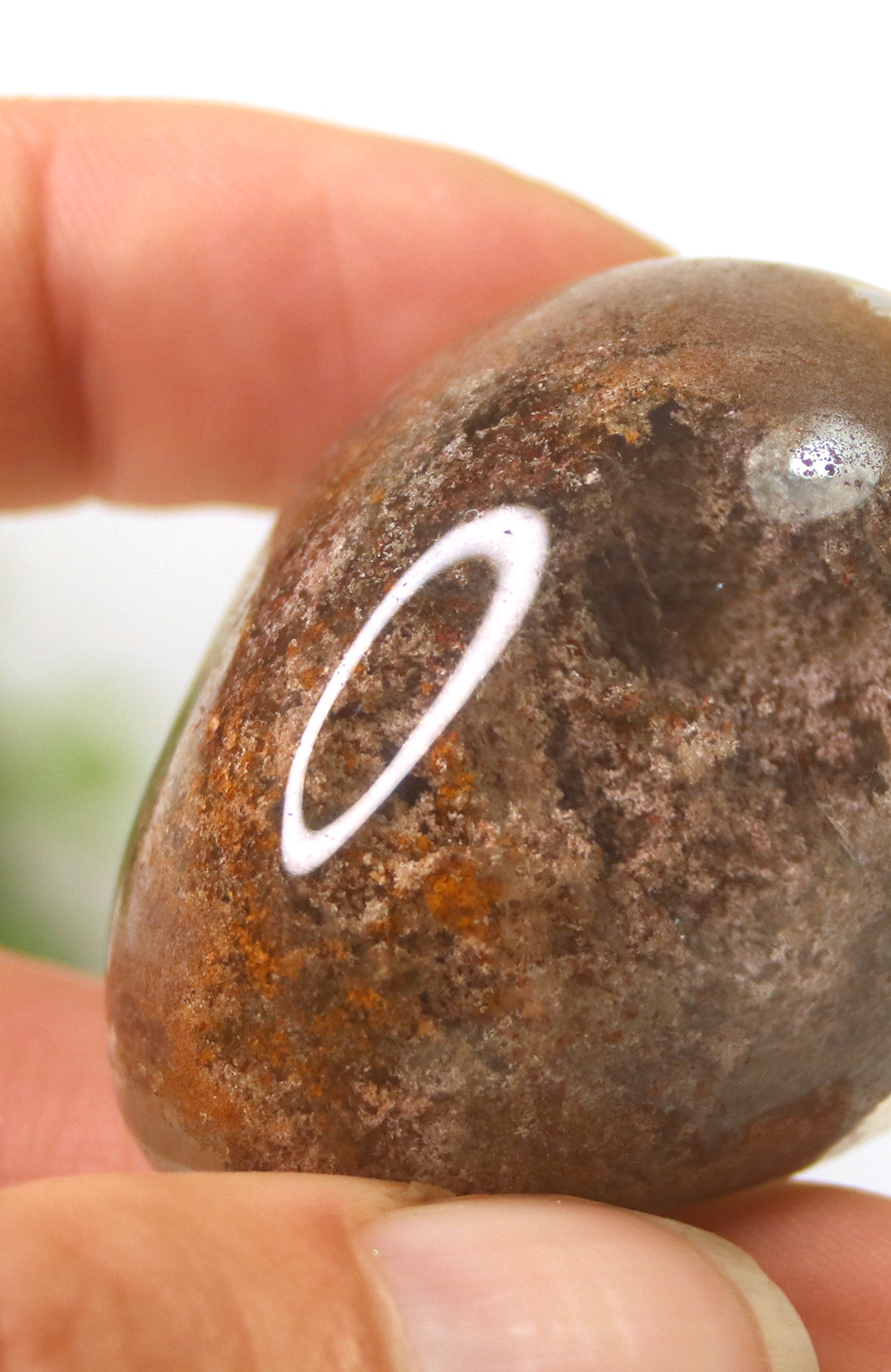 Lodalite Quartz Lens