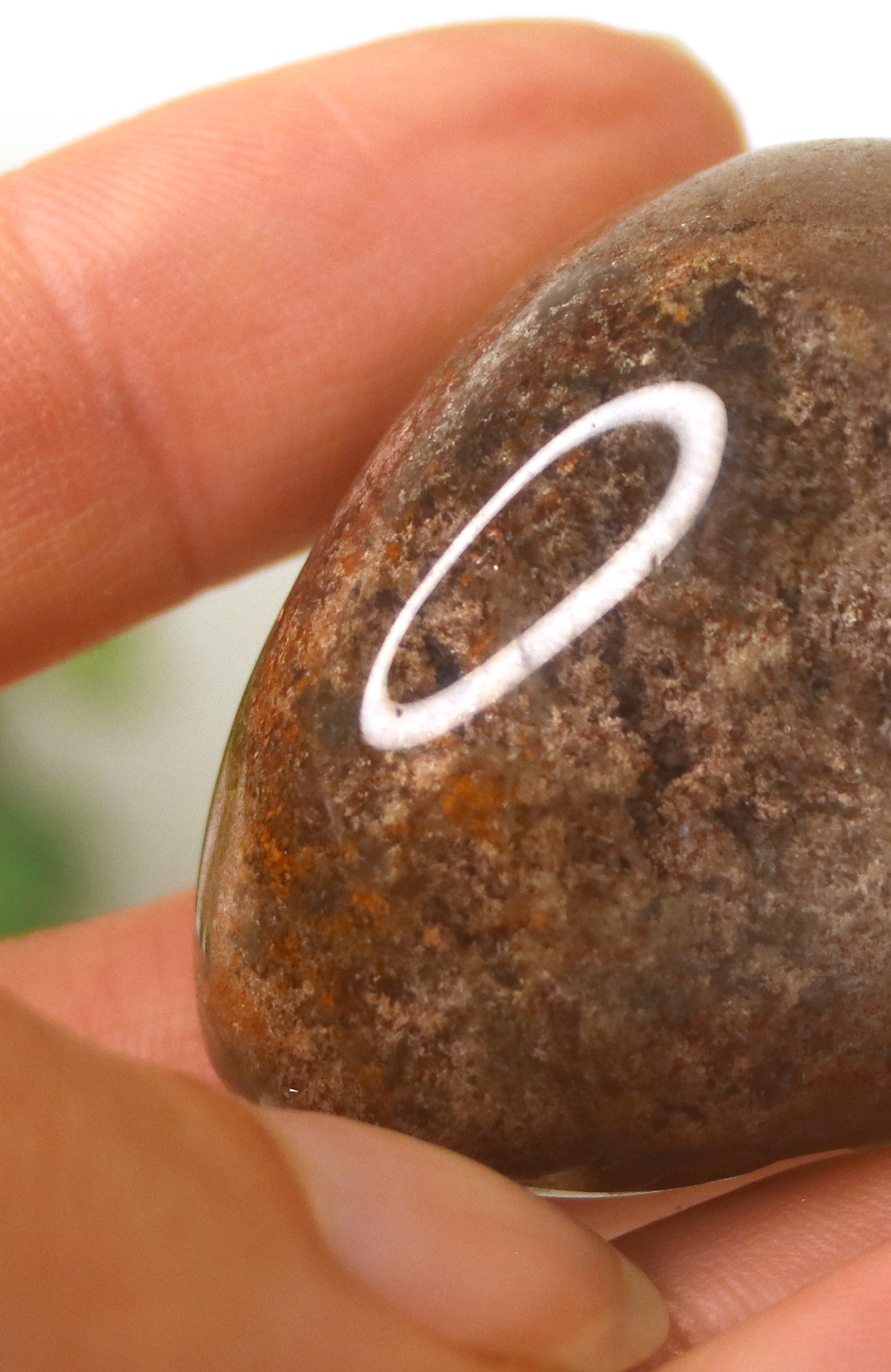 Lodalite Quartz Lens