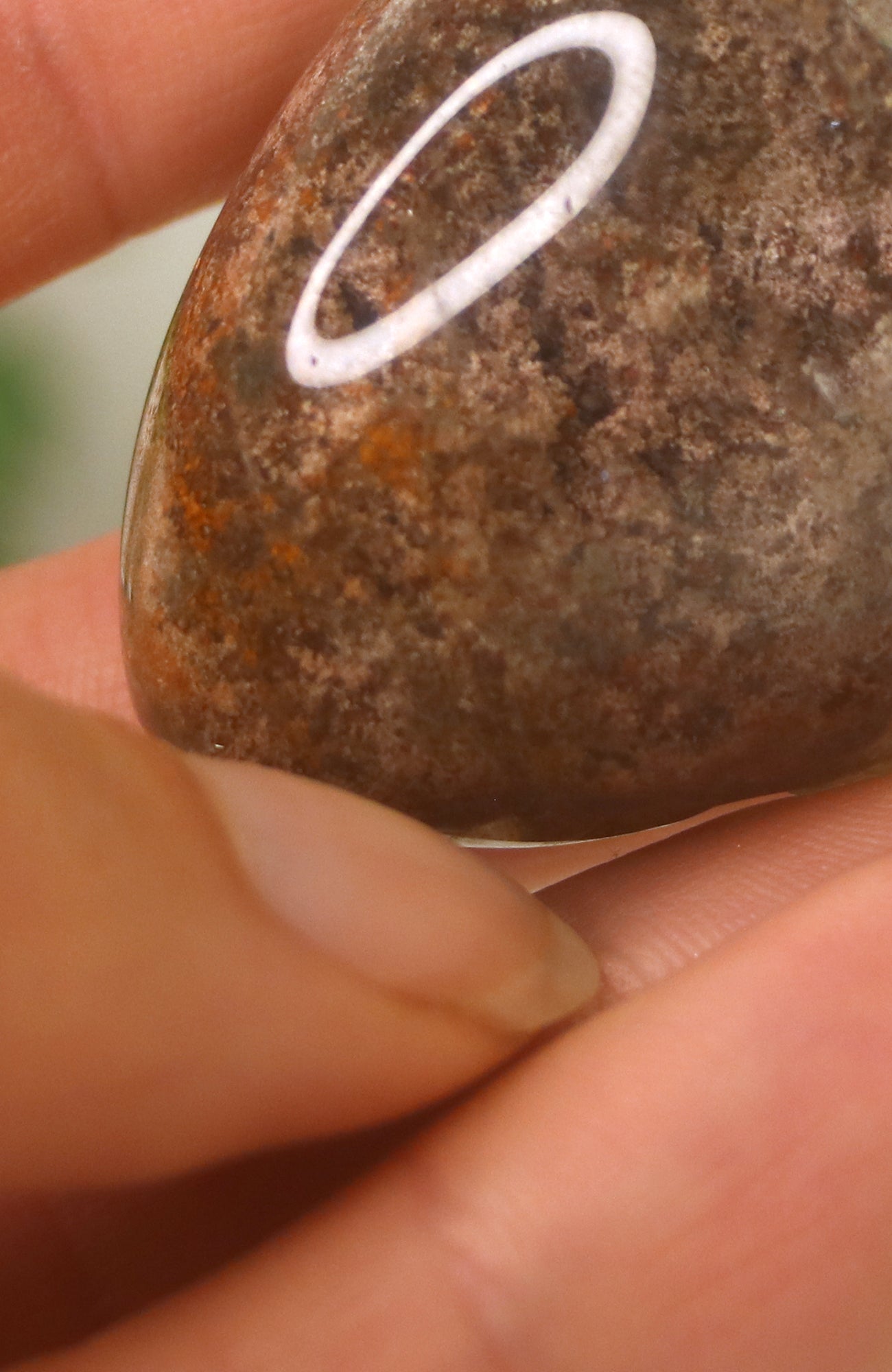 Lodalite Quartz Lens