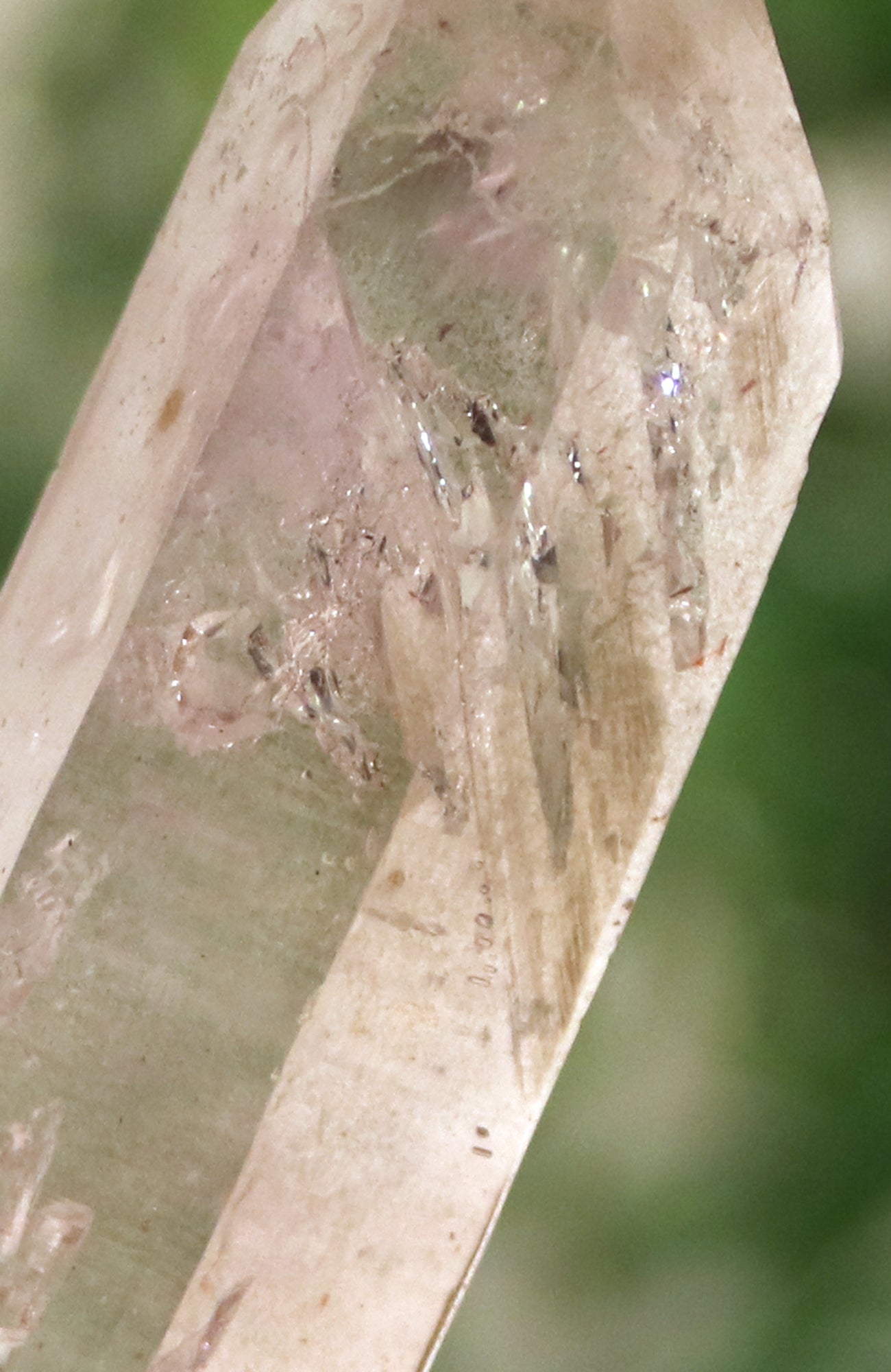 Smoky Amethyst Brandberg Quartz Point