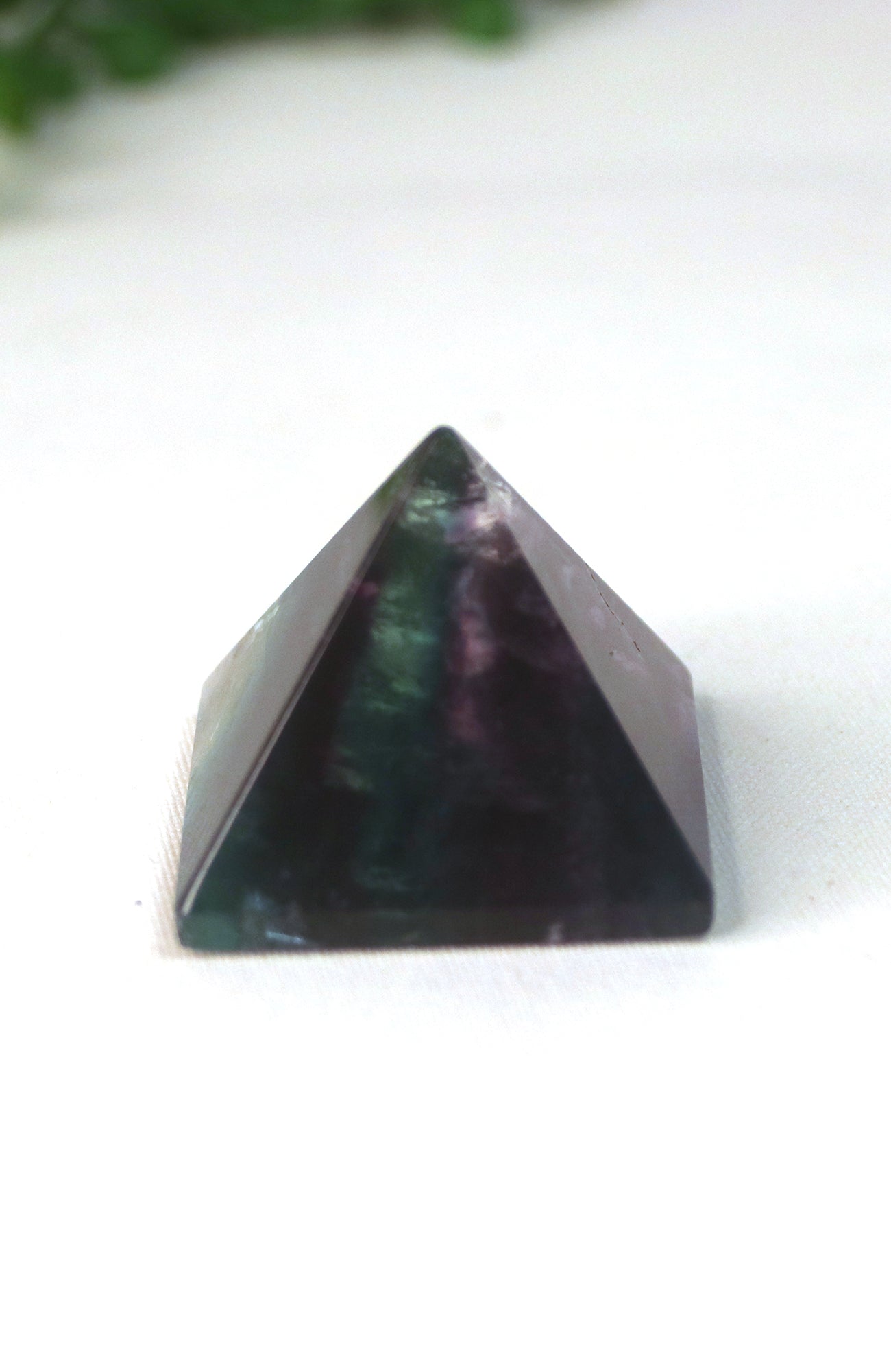 Rainbow Fluorite Pyramid (AA Grade)
