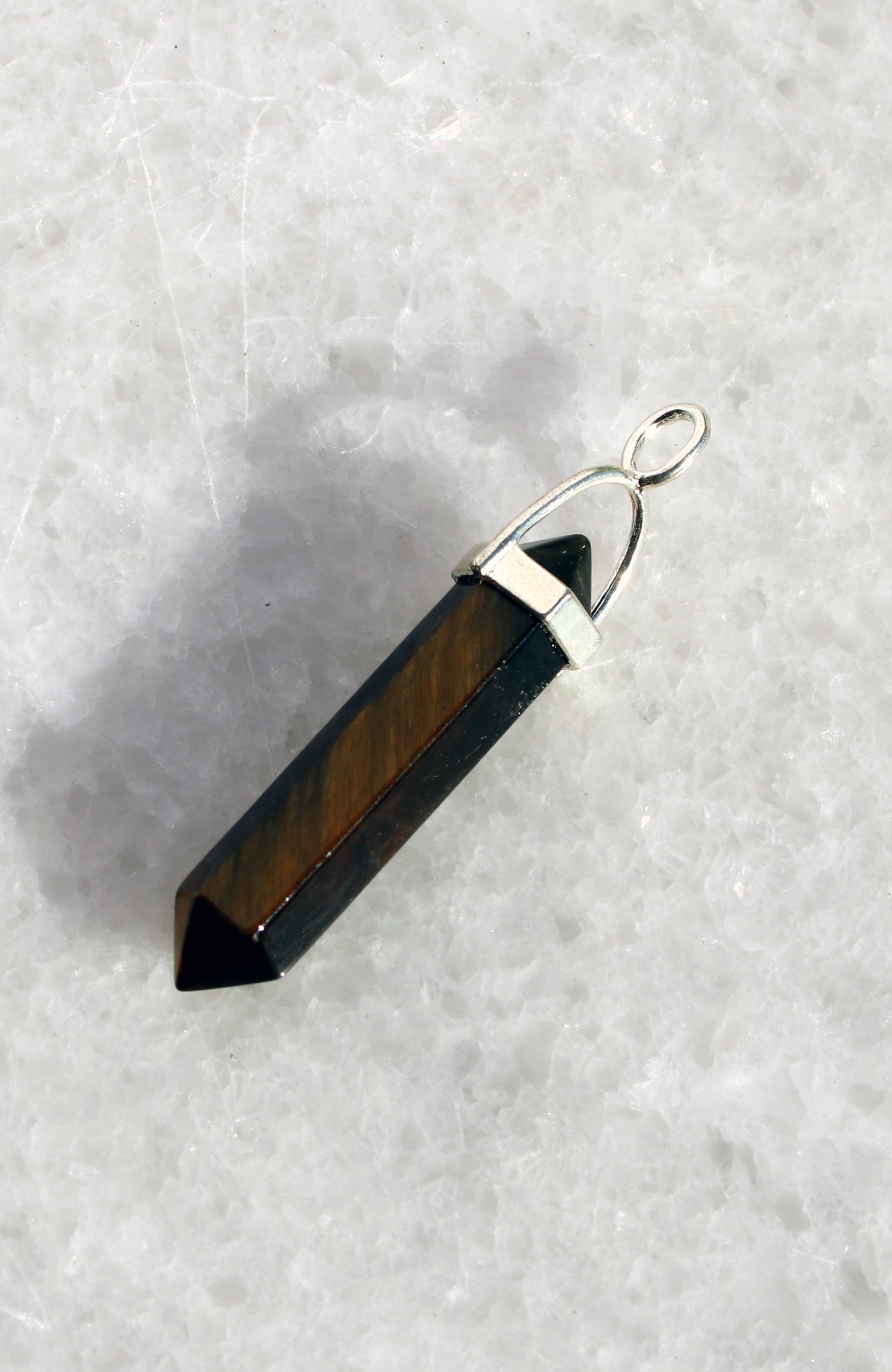 Tiger Eye DT Pendant with .925 SS Finding